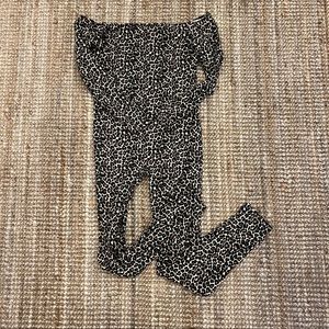 American Apparel Leopard Catsuit